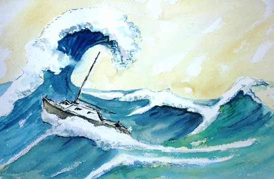 The Wave after Hokusai